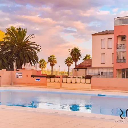 Cap D’agde à 50m Du Port Avec Piscine *